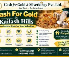 Cash For Gold in Kailash Hills at Transparent Gold Rates