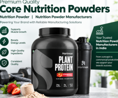 Nutrition Powder Manufacturers for B2B Brands