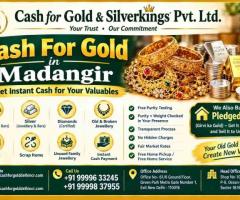Cash For Gold in Madangir for Old Gold Jewellery Sale