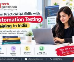 Learn Practical QA Skills with Automation Testing Training in India
