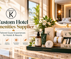 Custom Hotel Amenities Supplier: Creating a Better Guest Experience