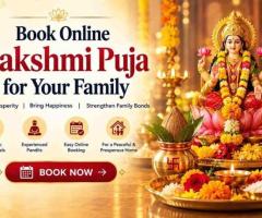 Book Online Lakshmi Puja for Your Family