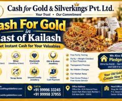 Cash For Gold in East of Kailash With Instant Payment