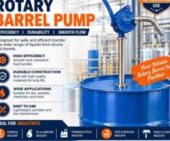 Rotary Barrel Pump Manufacturers in India