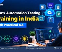 Learn Automation Testing with Practical QA Training in India