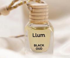 Car Freshener with a Rich Black Oud Fragrance | LLUM