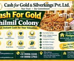 Contact Cash For Gold in Jhilmil Colony for Top Gold Rates