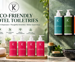 Sustainable Hotel Bathroom Dispenser Solutions by KronoKare