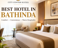 Best Hotels in Bathinda Punjab – City Center Suites