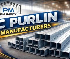 C Purlin Manufacturers: Quality Steel Solutions for Industrial Sheds and PEB Buildings