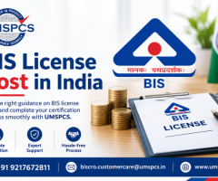 BIS License Cost in India