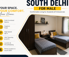Affordable Accommodation – PG in South Delhi for Male at South Delhi Boys PG