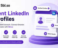 Rent LinkedIn Profiles | Scale B2B Outreach with Sbl.so
