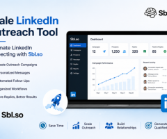 Scale LinkedIn Outreach Tool | Automate LinkedIn Prospecting with Sbl.so