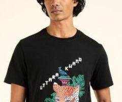 Trendy Printed T-Shirts for Men by Motherland