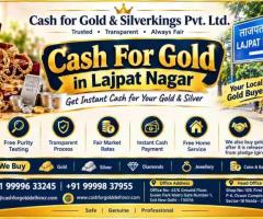 Cash For Gold In Lajpat Nagar for Trusted Gold Buyer