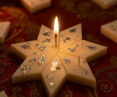 Kaju katli Candle