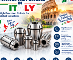 Precision Collets Manufacturers in Italy | Sikka Precision Technology