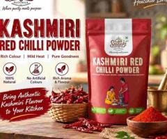 Kashmiri Red Chilli Powder for Rich Colour and Authentic Flavour