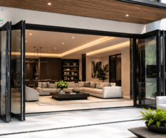 Foldable Glass Doors for Modern Homes and Offices