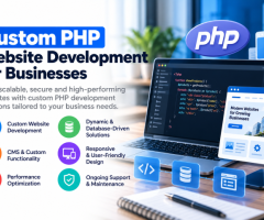 Custom PHP Website Development for Businesses