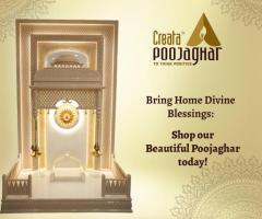 Wooden Mandir with Storage Drawer for Home | Nagpur