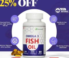 Nutrabuff – The Best Omega 3 Fish Oil Capsules for Total Daily Wellness