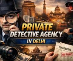 Detective Agencies in East Delhi – Reliable & Confidential Private Investigation Services