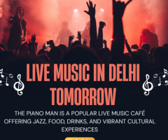 Experience Vibrant Performances at The Piano Man, Delhi