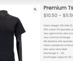 Premium Tshirts | We Must Canada