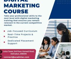 Practical Digital Marketing Training in Dehradun for Career Growth