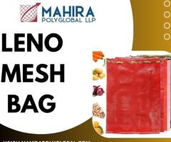 Durable Leno Mesh Bag for Onion, Potato & Produce Storage