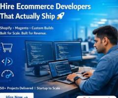 Hire Dedicated eCommerce Developers