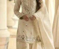 Straight salwar punjabi suit with dupatta online
