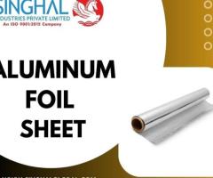 Aluminum Foil Sheets for Food and Industrial Applications