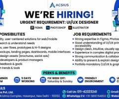 We’re Hiring: UI/UX Designer