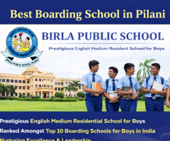 Birla Public School Pilani Admissions Open – Apply Now