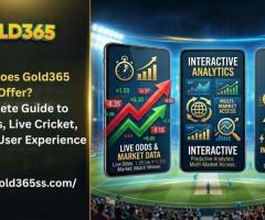 What Does Gold365 Offer? Complete Guide to Features, Live Cricket, Casino & User Experience