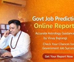 Buy Govt Job Prediction Online Report for Accurate Career Insights