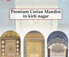 Premium Corian Mandirs in Kirti Nagar for Elegant Spaces