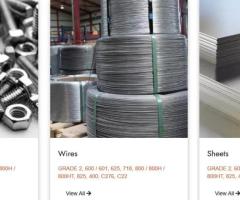 Global Supplier of Exotic Metals & Superalloys