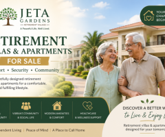 Premium Retirement Villas & Apartments for Sale | Comfortable Senior Living
