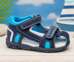 BRUNO Toddler Boys Arch Support Sandals - Comfortable Summer Footwear