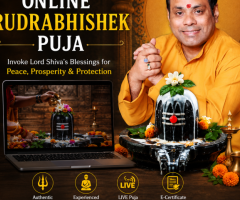 Book Online Rudrabhishek Puja for Divine Shiva Blessings