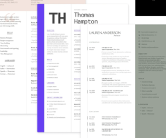 Simple and Professional Resume Templates