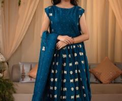Banarasi Silk Suit Collection by Chinaya Banaras