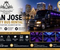 Affordable San Jose Party Bus Rental – Book Luxury Rides Today