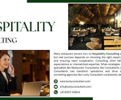 Expert Hospitality Consulting Services for Hotels & Restaurants