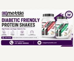 Buy Diabetic Friendly Protein Shakes Online | Getmymettle