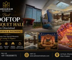Best Rooftop Banquet Hall in Ghaziabad for Weddings & Parties